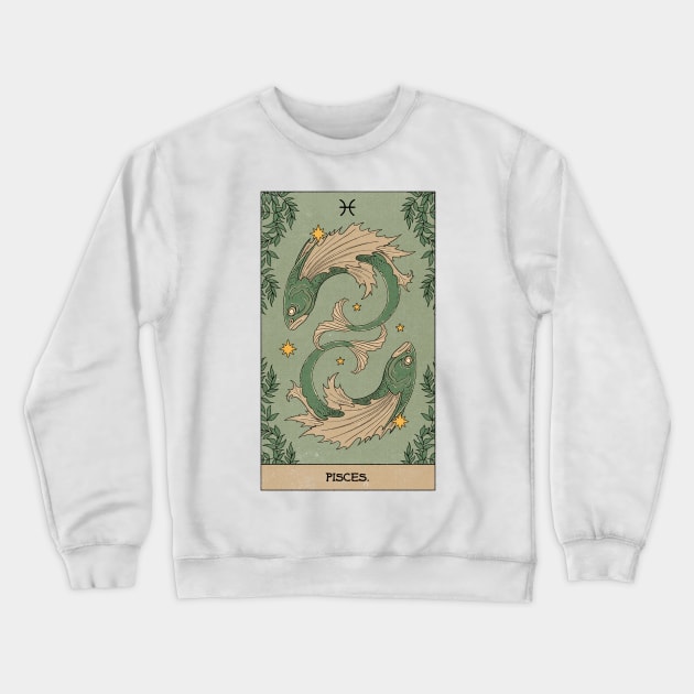 Pisces Crewneck Sweatshirt by thiagocorrea